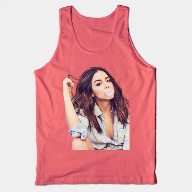 Chloe Bennet Bubblegum Tank Top by DaisyTheQuake